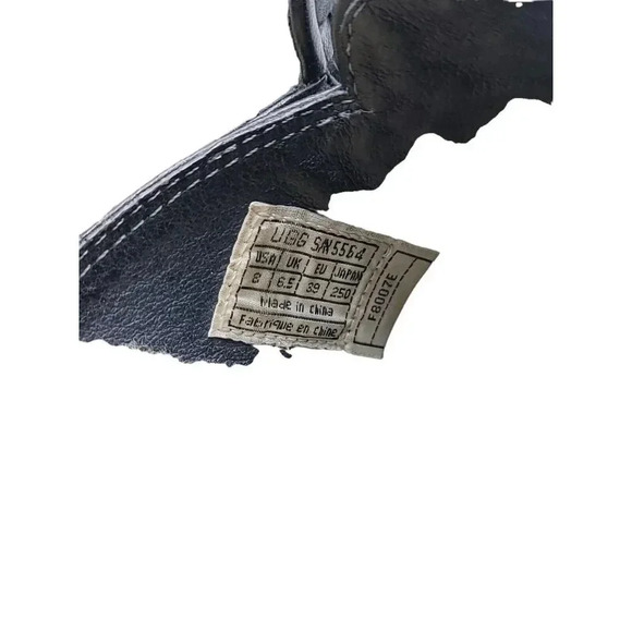 UGG Australia women's Gabriella Shearling Woven Clog Mule Heels 5564 Us 8 - Picture 6 of 7